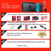 Console de jeu NS Switch OLED, console portable Switch Lite, console japonaise, Hong Kong, Mario, Zelda 90 95 99, console de jeu neuve ou d'occasion