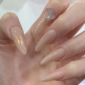 TSZS-suministros para <span class=keywords><strong>uñas</strong></span>, 240 unidades/caja, puntas de Gel <span class=keywords><strong>Gelly</strong></span> ovaladas, para ataúd de almendra, extensiones de <span class=keywords><strong>uñas</strong></span> de Gel suave, cobertura completa, puntas de <span class=keywords><strong>uñas</strong></span> sin traza - Product Image 2