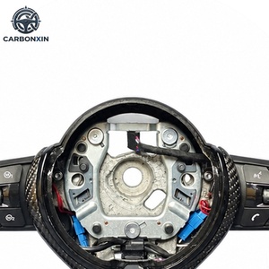 Volant en fibre de carbone LED pour BMW F30 F10 F20 F31 F32 F15 F36 X5 M3 M5 M6 F11 F15 F16 F22 Accessoires de voiture Volant - Product Image 6