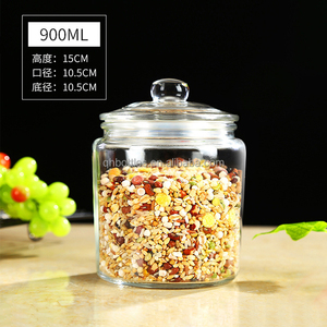 Ensemble de différentes tailles de verre artisanat dôme en verre avec couvercle d'affichage en verre transparent Cloche cloche dôme stockage des aliments - Product Image 3