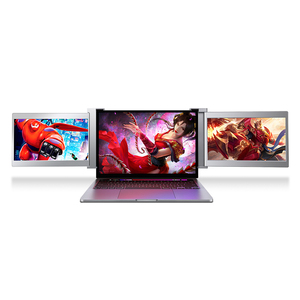 Wholesale Tri Monitor <strong>Notebook</strong> Triple Monitor extra <strong>Screen</strong> <strong>for</strong> Laptop Portable Monitor - Product Image 2