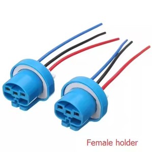 Xe-tinh chỉnh H4 gốm sương mù đèn pha Bóng đèn kết nối cắm ổ cắm cho ô tô xe tải gốm Xe LED H7 bóng đèn H1 H4 9005 9006 ổ cắm - Product Image 4