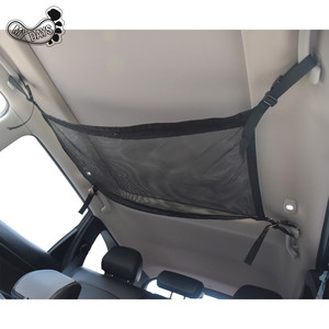 Sac de rangement en maille pour toit de voiture, organisateur intérieur extensible pour jouets et articles divers, ajustement universel - Product Image 2
