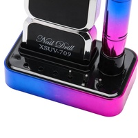 Machine à polir les ongles électrique portable en gros, perceuse à ongles professionnelle, moteur sans balais sans fil 45000 tr/min