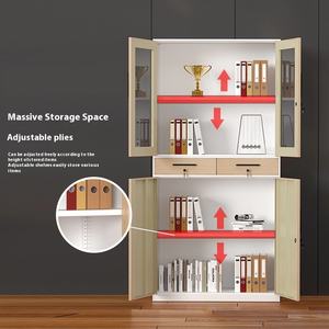 ตู้เสื้อผ้าเหล็กแบบ 2 ประตู ตู้เก็บของเหล็ก ตู้ล็อกเกอร์สำหรับโรงยิม ตู้เก็บของโลหะ ตู้ล็อกเกอร์เหล็ก - Product Image 4