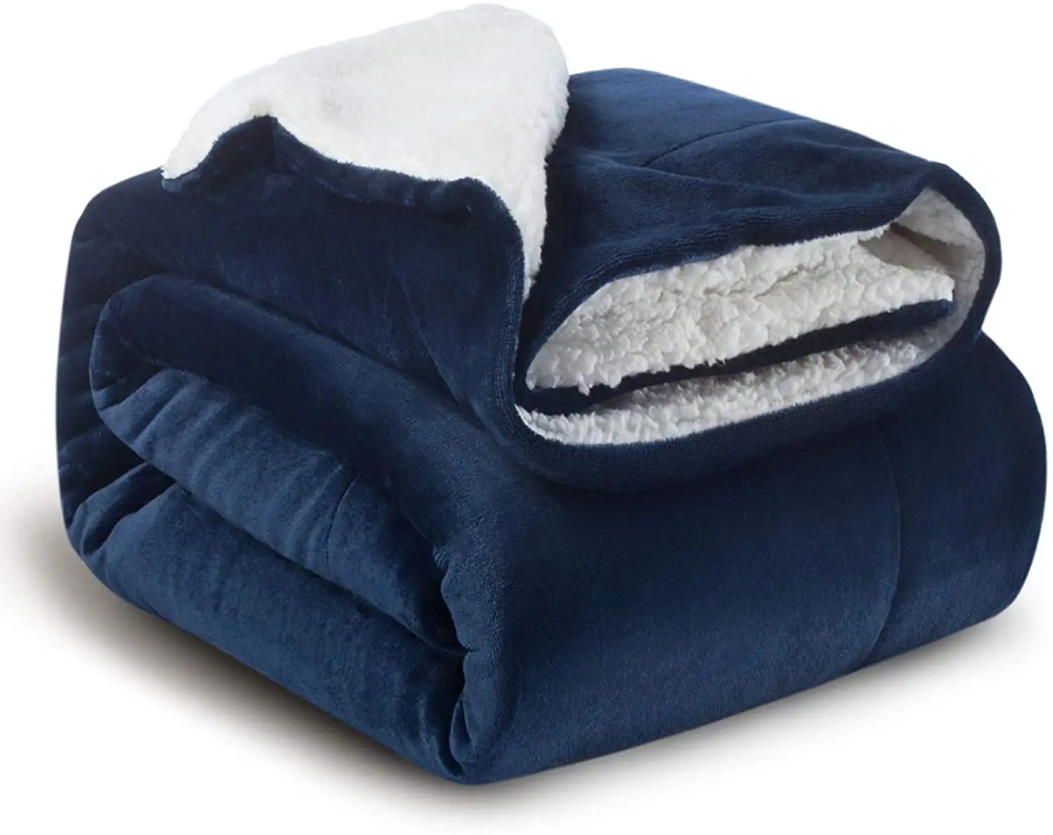 Custom luxury warm fabric customized ultra soft sherpa throw fleece blanket for winter
