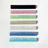 BlissLuxury Règle de Mahjong en Acrylique Transparent, Taille Standard US, Précision Coulée, Pliable, Écologique et Portable