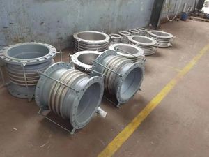 증기 공기 플랜지 끝 보상기 SS304 금속 유연한 확장 조인트 벨로우 단조 절단 맞춤형 크기 - Product Image 5