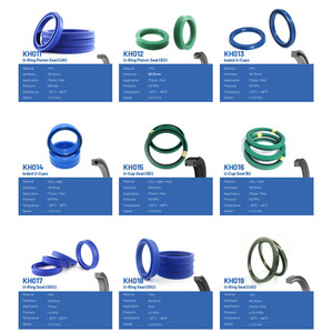 Joint hydraulique FOD <span class=keywords><strong>HB204</strong></span> MPI U-Cup, joint de piston et joint d'essuie-glace résistant à haute pression pour excavatrice, chargeuse, machines de construction - Product Image 4