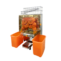 NewSaier RVS Commerciële Automatische Sinaasappelpers Machine 20 Sinaasappels/Minuut Opbrengst Anti-druppel Ontwerp 120W Oververhittingbeveiliging