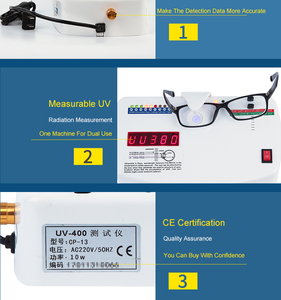 Testador Multifuncional de Óculos UV400 com Função de Detecção Anti-Ultravioleta e Anti-Radiação - Product Image 5