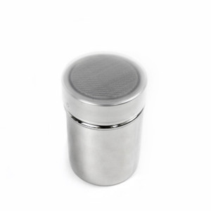 Gros salière et poivrière en acier avec poudre shaker personnalisé - Product Image 5