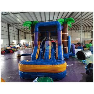 Nuevo y Popular Castillo Inflable Comercial con Palmeras Tropicales, Combinado Húmedo/Seco, <span class=keywords><strong>para</strong></span> <span class=keywords><strong>Alquiler</strong></span> en Fiestas Infantiles - Product Image 5
