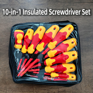 <b>Screwdriver</b> Set 115Pcs Magnetic Insulated Phillips Cross Head Anti-Slip Handle Diy Tool Kit - Product Image 3