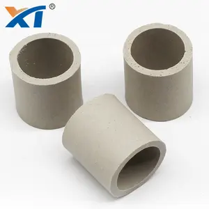 15mm 25mm 50mm Ceramic Raschig Ring Packing Used In Drying Column Stripping Tower