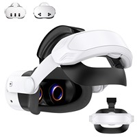 Sangle de tête pour Meta Quest 2, confort amélioré, expérience utilisateur optimisée avec coque durable, excellent accessoire de jeu