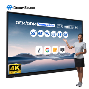 กระดานไวท์บอร์ดอัจฉริยะแบบพกพา Odm Interact Display 4K หน้าจอสัมผัสสำหรับห้องประชุม ขนาด 65 นิ้ว - Product Image 3