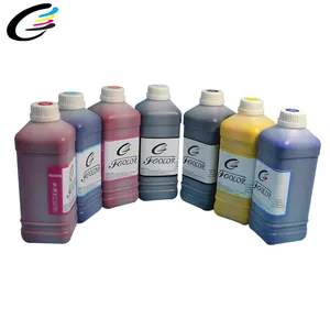 Tinta baseada em óleo FCOLOR Eco tinta solvente GS6000 para Epson S30670 S50670 impressora tinta solvente