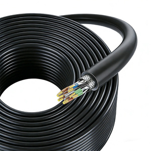 Cable Ethernet Redondo Cat7 de 10 Gbps y 600 MHz, Cable de Conexión Blindado S/FTP, Cable de Red de Alta Velocidad para Centro de Datos - Product Image 4
