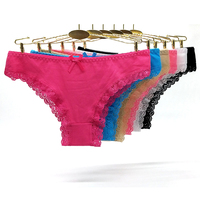 Culottes en dentelle pour femmes de haute qualité, confortables et sexy, sous-vêtements pour femmes en gros