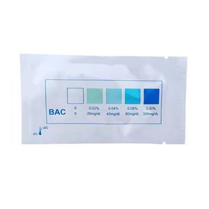 Alkoholer kennung Schnelltest Reagenz <span class=keywords><strong>Kit</strong></span> Quadratischer Plastikpapier-Speichel <span class=keywords><strong>test</strong></span> für Alkohol Einfach zu verwenden - Product Image 4