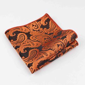 Paisley <span class=keywords><strong>Mouchoir</strong></span> Polyester Écharpes <span class=keywords><strong>Vintage</strong></span> Tissu de Costume D'affaires Mouchoirs Hommes Poche Carré Mouchoirs 26*26cm - Product Image 5