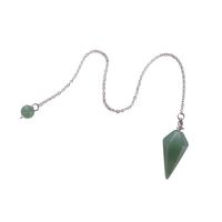 Pendules de guérison Reiki en quartz pastèque naturel taillé à facettes, à faire soi-même, en vente à prix réduit, pour la décoration intérieure et la lithothérapie