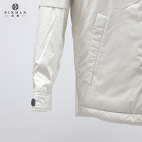 Vente en gros de vestes en duvet de canard blanc avec logo personnalisé vestes en duvet de canard blanc de longueur régulière pour hommes doudounes pour hommes
