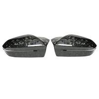 Coque de rétroviseur en fibre de carbone sèche forgée TIYPEOR, procédé autoclave, remplacement pour BMW G60 G68 I5 G70 G90 G99 G45 G48 2023+
