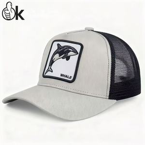 Casquettes de camionneur Otto vierges à <span class=keywords><strong>5</strong></span> panneaux pour impression par sublimation, avec patchs tissés personnalisés de haute qualité et étiquette, pour le <span class=keywords><strong>golf</strong></span> et les événements sportifs, vente en gros - Product Image 3
