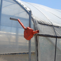 Serre de toit en arche pour tunnel agricole comprend des systèmes