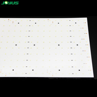 PCBA LED SMD2835 personnalisé en aluminium rigide, 24V CC, 553MM de long, 215MM de large, 280 LED, 30W, haute puissance pour équipement industriel