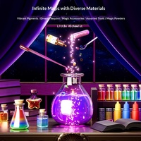 Kit de jouets DIY pour enfants : Bouteille de potion à assembler, thème fantastique et science-fiction, pour l'apprentissage et Noël