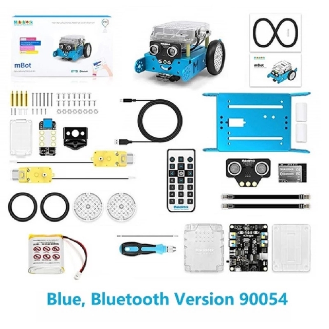 Makeblock mBot Blue tooth Car V1.1 Smart STEM Educational Coding Robotic Kit Programmable Toy DIY Building Blocks