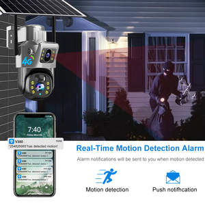 V380 4MP 4G ống kính kép năng lượng mặt trời PTZ <span class=keywords><strong>camera</strong></span> CCTV An Ninh 4G ngoài trời năng lượng mặt trời PTZ <span class=keywords><strong>camera</strong></span> 4G ống kính kép năng lượng mặt trời an ninh máy ảnh năng lượng mặt trời V380 - Product Image 4