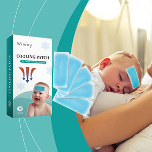 Kustom penjualan terbaik 2024 tambal Gel pendingin produsen profesional mengurangi demam Patch es dingin - Product Image 6