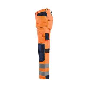 BLAKLADER - 156518115389C46 Pantalón ventilado Hi-Vis Naranja/Azul marino-EAN 7330509673218 ROPA DE TRABAJO DE 2017 - Product Image 4