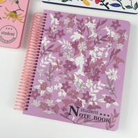 Planificateurs d'entreprise en spirale en PP en gros, fournitures de bureau et scolaires personnalisées, papier ligné, agenda, carnet de notes