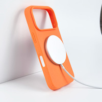 Coque de téléphone antichoc magnétique intégrale en paille de blé biodégradable de qualité supérieure pour iPhone 17 Pro Max Air