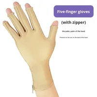 Gants Bandage Élastiques – Style Tendance Usage Quotidien Séchage Rapide Manches Protectrices Soutien Doigts Paume Dorsal Soin Arthrite Brûlures