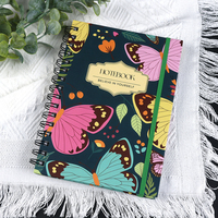Cuaderno de tapa dura A5 de lujo de diseño personalizado de alta calidad y planificador semanal diario impresión personalizada