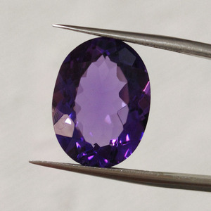 Cristal d'améthyste hydrothermique synthétique violet, pierre de cristal jaune vert, taille ovale 12x16mm, pierre précieuse en vrac pour la fabrication de bijoux - Product Image 4