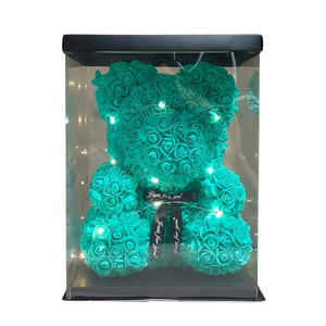 Oso de Jabón con Rosas en Forma de Corazón, Caja de Regalo Creativa para el Día de San Valentín, Ideal para Uso Personal y Regalos - Product Image 4