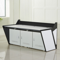 Console multimédia modulaire bon marché Salle de commande Table de bureau commercial Console de contrôle de guidage du trafic