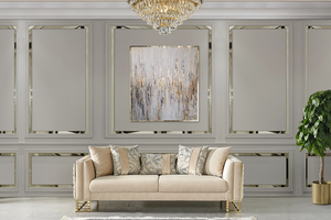 Juego de Sofás Modernos de Lujo para Sala de Estar, Nuevo con Tapicería de Tela para Villas, Apartamentos y Hoteles - Gran Venta - Product Image 3