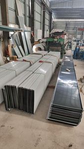 Panel de Techo Metálico de Diseño Moderno con Costura Vertical, Aleación de Aluminio Duradera, Anticorrosión, Resistente al Fuego, Aislamiento Acústico - Product Image 4