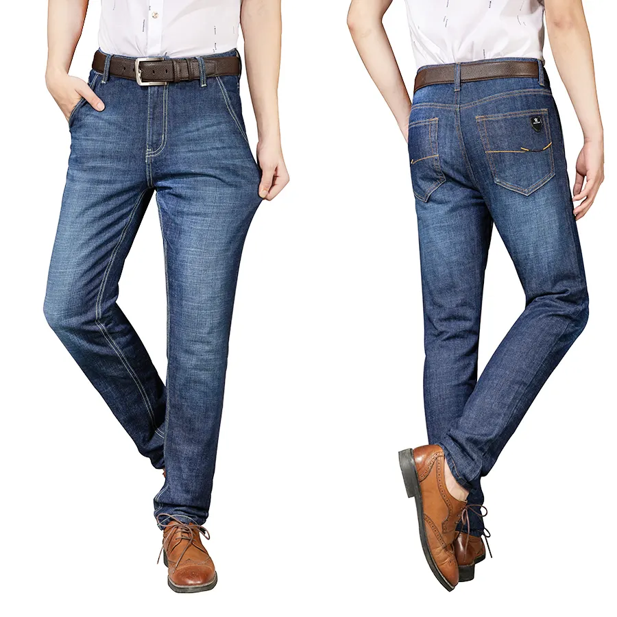 Calça jeans skinny rasgada masculina, jeans skinny de algodão para namorado, estilo europeu, baixo preço