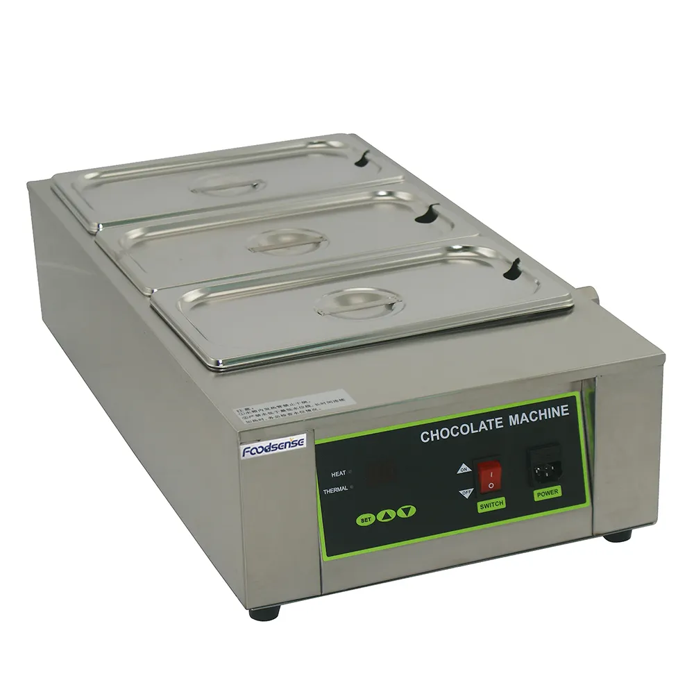 Professional Commercial Electric Tempering Chocolate Melting Warmer Pot Chocolate Melters Machine
