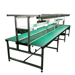 Jiabao factory price oem customized different length pvc belt conveyor machine assembly line for sale