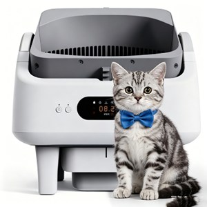 Nouvelle arrivée : Bac à litière électrique pour chat, Lettiera, capteur intelligent automatique, fonction de ramassage automatique des excréments - Product Image 1
